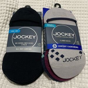 NIP- Jockey - men’s 7-12. 6 pair liner socks